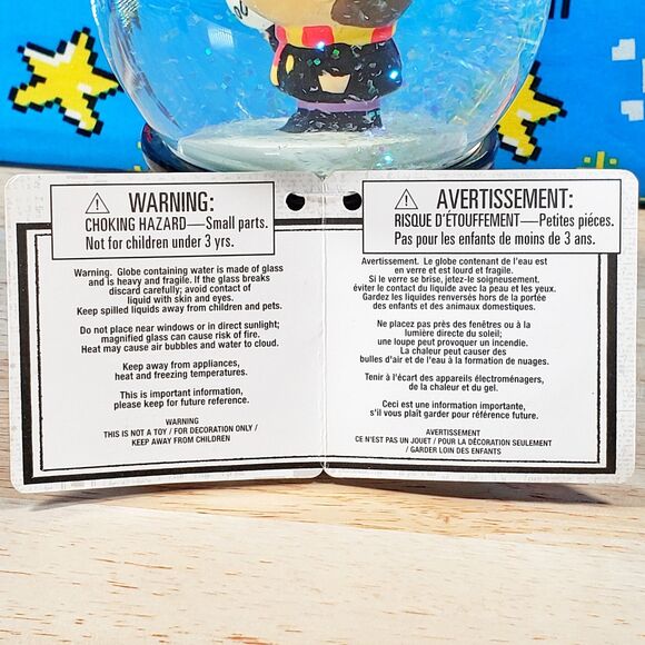 Wizarding World Harry Potter w/ Familiar White Owl Hedwig Water Globe Snow Globe - Picture 11 of 12